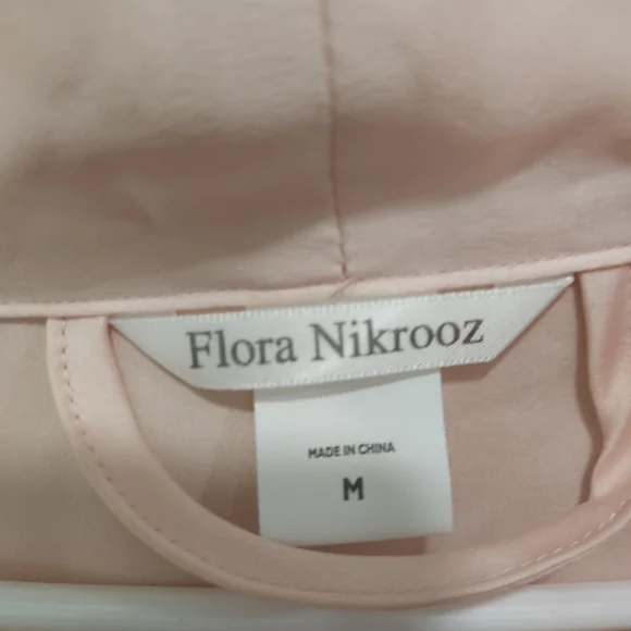 Flora Nikrooz• The Gabby wrap in pink and lace. Sz M - Picture 4 of 15